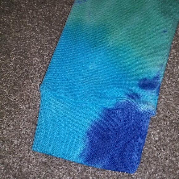 NWT Sz S Tommy Hilfiger Tie-Dye French Terry Dress - Picture 11 of 14